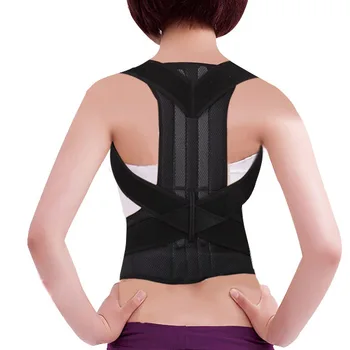 Aofit Adjustable Magnet Posture Corrector Male Corset Back Belt Straightener Band Brace Shoulder Corretor Postura Suporte Belt