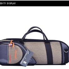 Труба сумка для музыкальных инструментов мягкая сумка толще сумка для переноски сумка может быть обратно, чтобы сказать водонепроницаемое падение