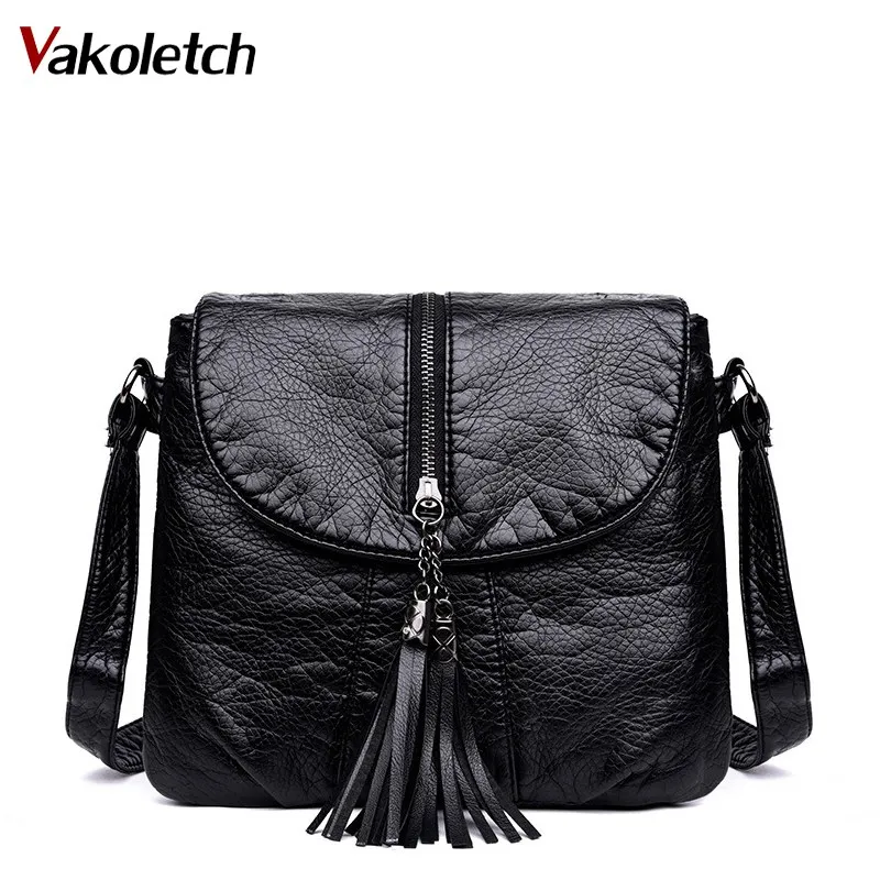 

Women Messenger Bags Crossbody Fashion Women Bag Female Flap Bolsa New Designer Shoulder Bag Soft Leather Handbag KL554