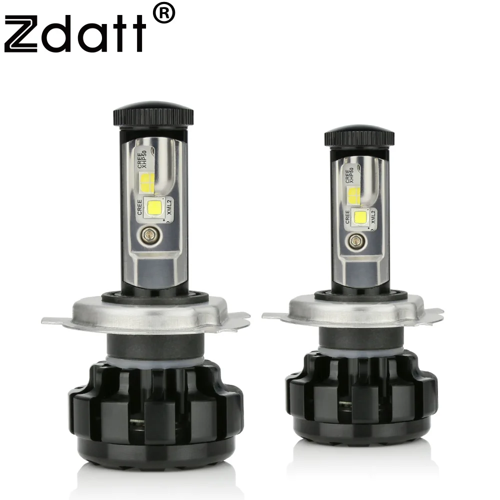 Zdatt Super Bright H4 Led Bulb 100W 14000LM Headlight Canbus H7 H8 H9 H11 9005 HB3 9006 Car Led Light 12V Lamp Automobiles 6000K Zdatt Super Bright H4 Led Bulb 100W 14000LM Headlight Canbus H7 H8 H9 H11 9005 HB3 9006 Car Led Light 12V Lamp Automobiles 6000K