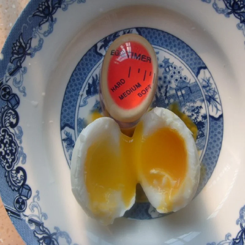 1 шт. яйцо идеальный цвет таймер с изменяющимся Yum мягкие вареные яйца кухонный инструмент для яиц помощник для приготовления пищи