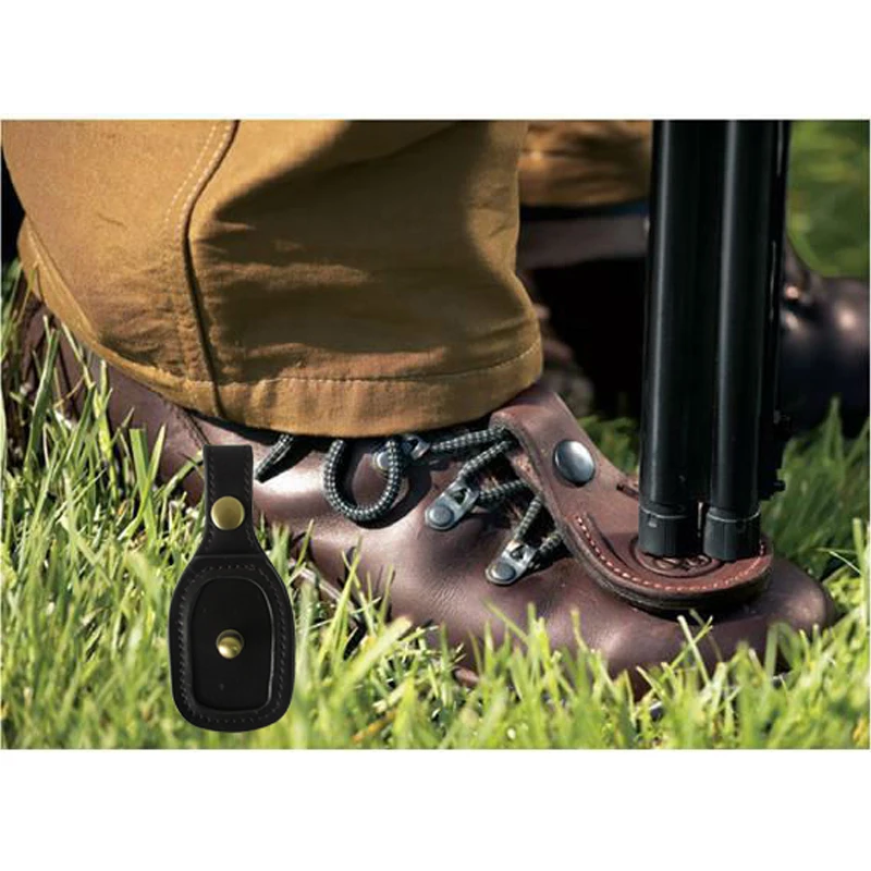 Tourbon Hunting Leather Toe Pad Shooting Gun Barrel Rest Toe Protector