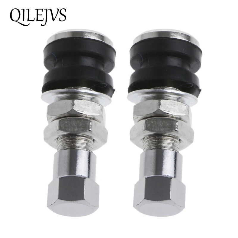 

1 Pair Tire Wheel Valve Tubeless No Tube Stem Motorcycle Car Bike ATV Bicycle