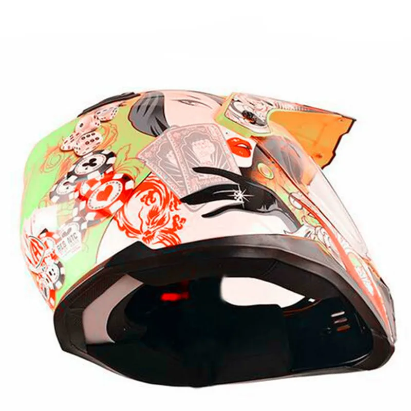 Мужской мотоциклетный шлем с двумя линзами moto r racing Шлемы, защитный мотоциклетный шлем XS до XL safey шлем
