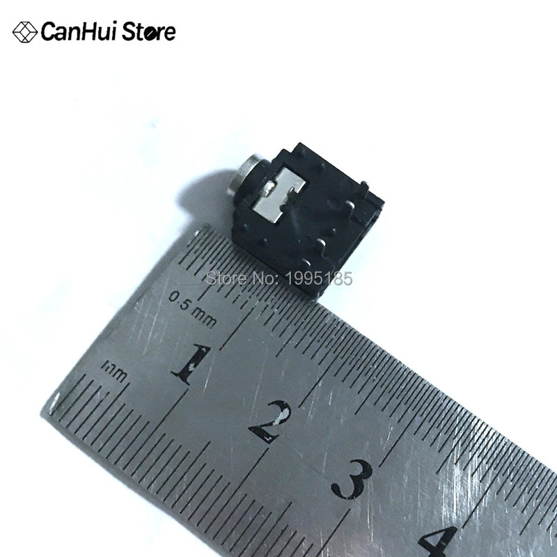 50 шт./лот 3 5 мм 5PIN 3F07 стерео разъем аудио PCB двойной голосовой тракт гнездо для