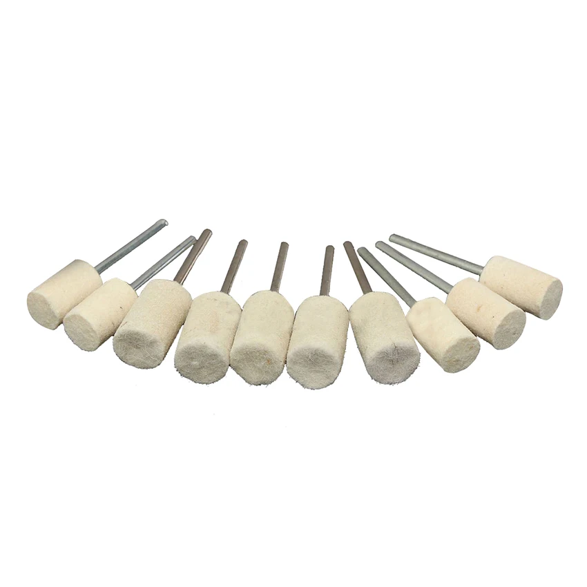 DSHA New Hot 25Pcs Felt Polishing Buffing Buffer Pad Set Accessories