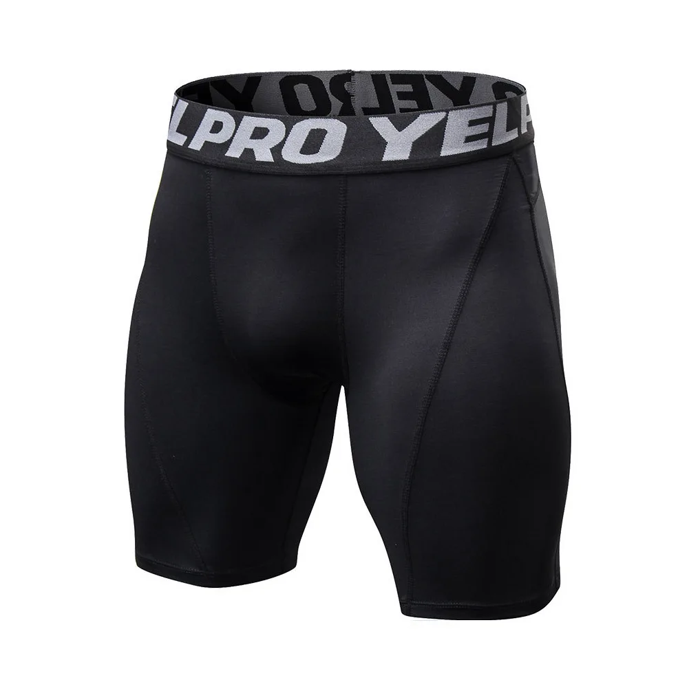 Мужские спортивные шорты Эластичные облегающие быстросохнущие спортивные брюки для тренировок B2Cshop