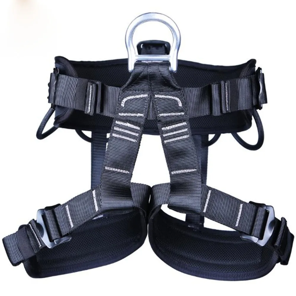 Caindo para um Equipamentos de Rapel Cinto de Segurança de Proteção Escalada ao ar Tupã Livre Escalada Arnês Cirurgião Árvore Arborist 6 TUPÃ Escalada Ao Ar Livre Equipamentos de