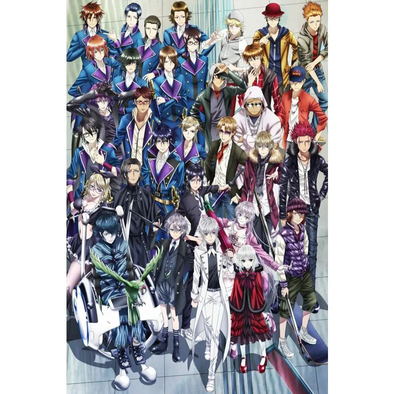 

Home Decor K.Project.full Canvas Fabric Cloth Poster Custom Canvas Printing With your own image