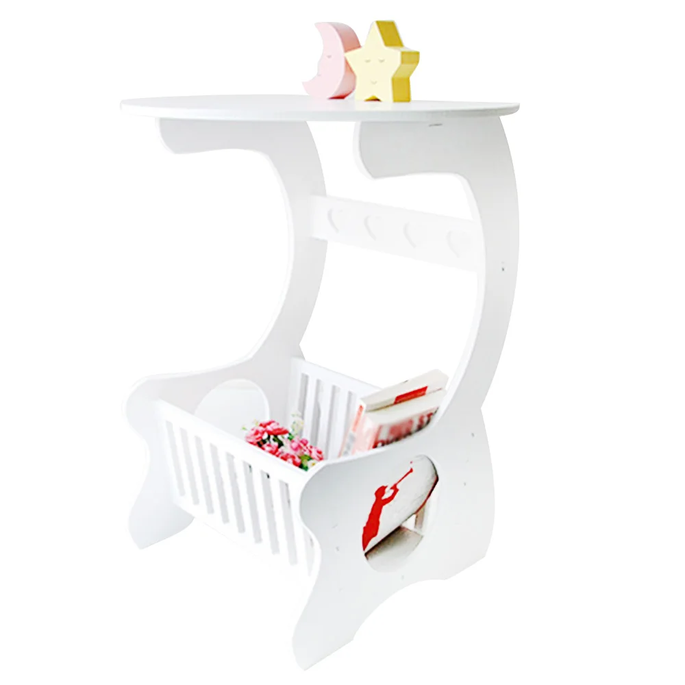  Multifunction Wooden Storage Shelf Coffee Desk Coffee Table Tea Table Desk Leisure Magazine Storage