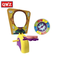 QWZ Shocker Toy Cake Cream Pie In The Face Family Party Fun Game Funny Gadgets Prank
