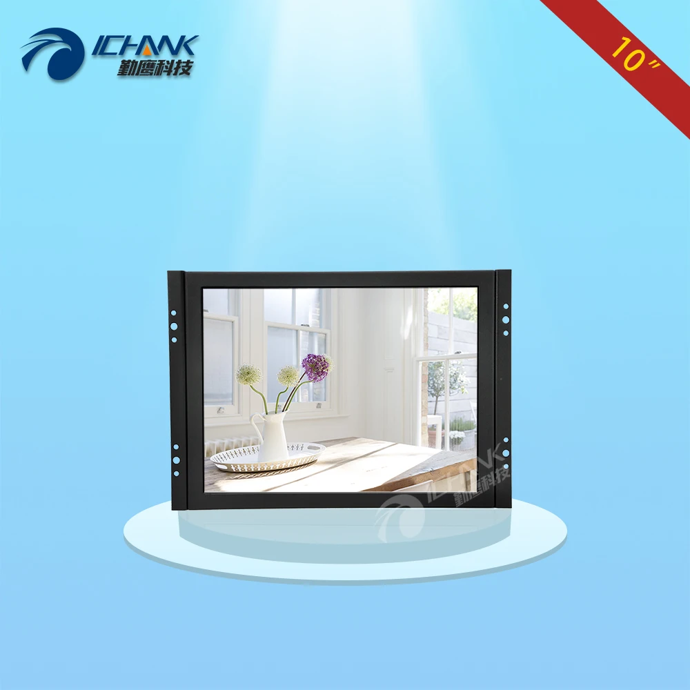 

ZK100TN-705/10" inch 800x600 4:3 AV BNC VGA Metal Shell Embedded Open Frame Wall-mounted Industrial Monitor LCD Screen Display