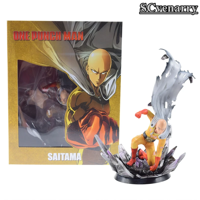 24cm Anime One Punch Man Action Figure Saitama Sensei One Punch Man 