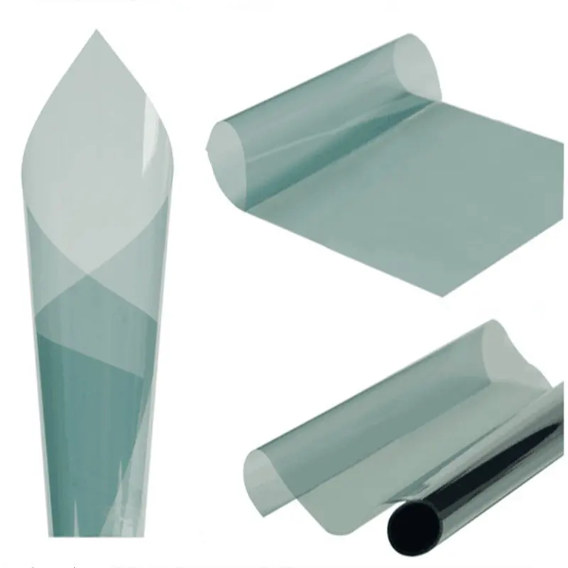 HOHOFILM 1.52x20m 65% VLT Window Film for CAR Front or Side Window Tint Light blue Solar Tint Glass Sticker Wholesale60''x65.6ft HOHOFILM 1.52x20m 65% VLT Window Film for CAR Front or Side Window Tint Light blue Solar Tint Glass Sticker Wholesale60''x65.6ft