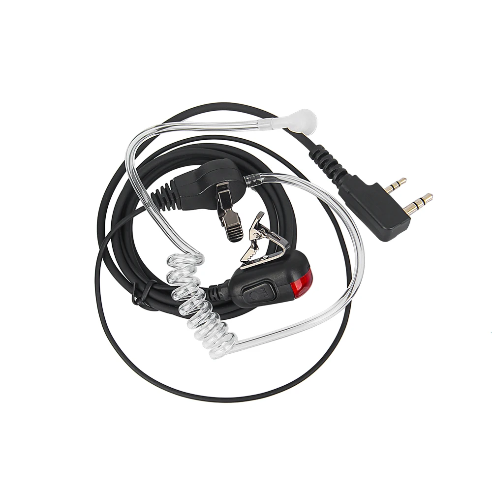 

Hot Sell Air Acoustic Tube 2 Pin Earpiece Earphone Air duct design for Radio Walkie Talkie Headset Throat Mic Accessories