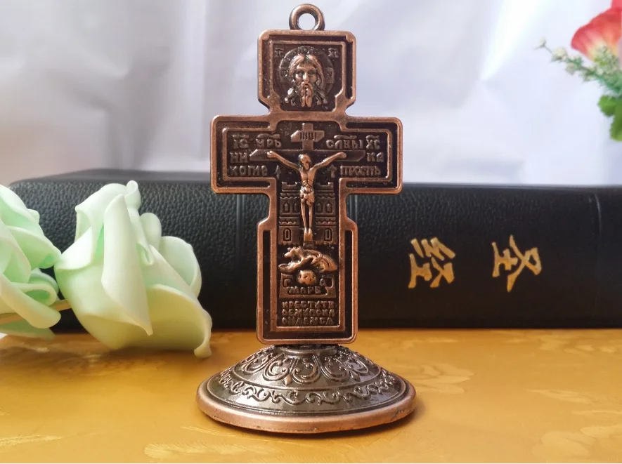 Бутик Европейский классический крест Иисуса статуя специальный автомобиль украшение для путешествия