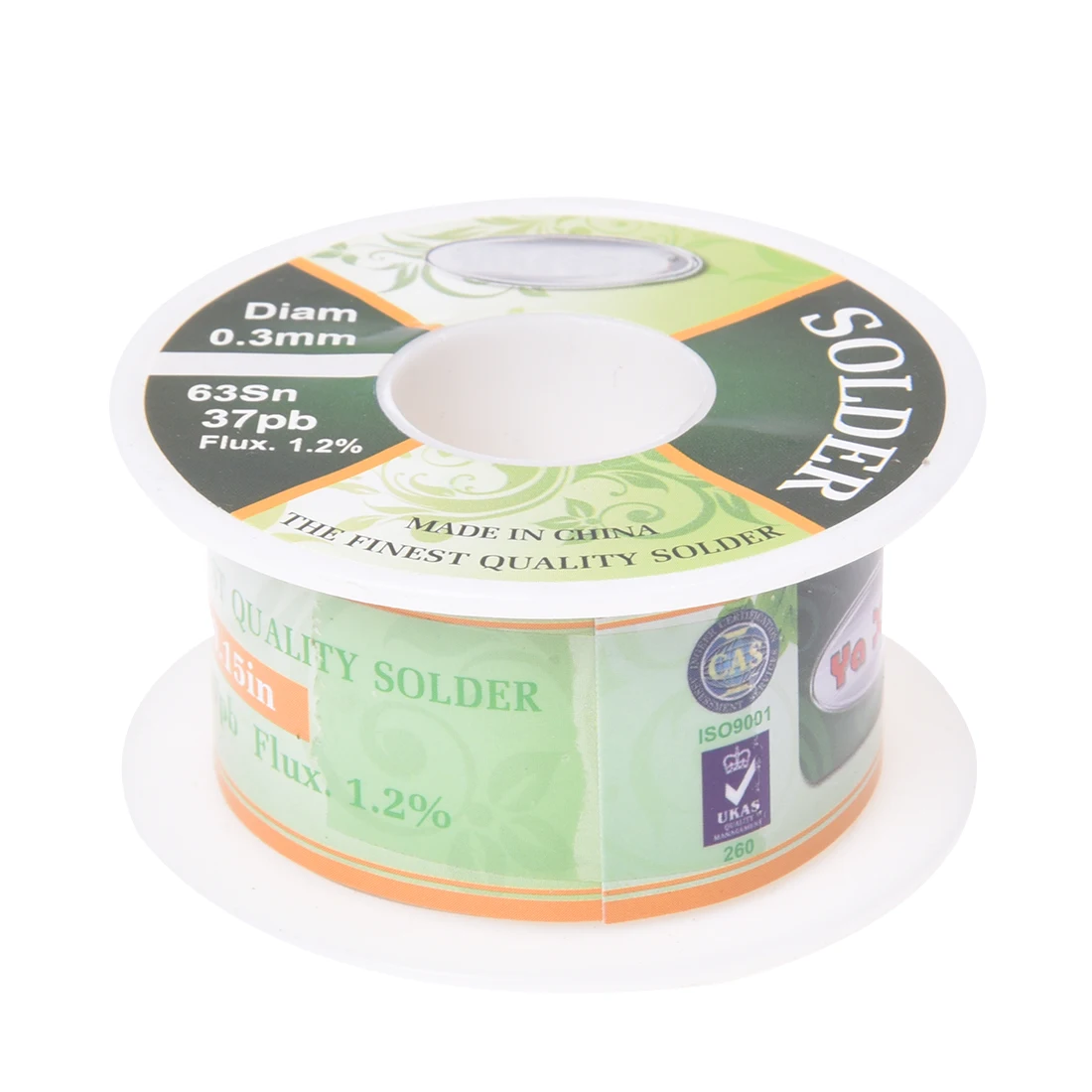 

The finest quality Solder 0.3mm Dia,1.2% Flux,63Sn/37Pb, Wire Reel Dropshipping