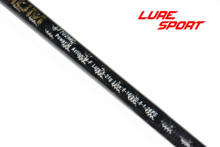 LURESPORT 2,1 м спиннинговое Литье удочка X Fast 5-15 г FUJI Guide X Cross carbon V joint 2 секции Приманка Удочка