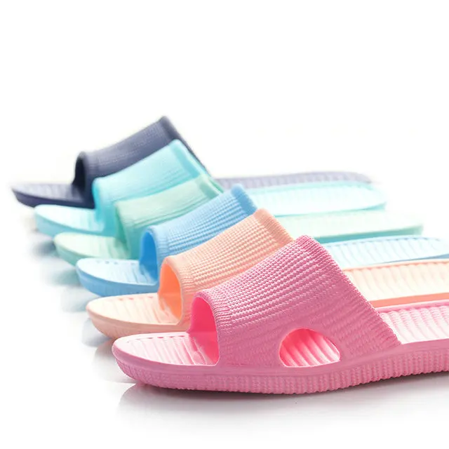 Cheap Price New Summer Home Bathroom Slippers Indoor Anti Slipper Soft Bottom Family Woman Man Slippers (15)