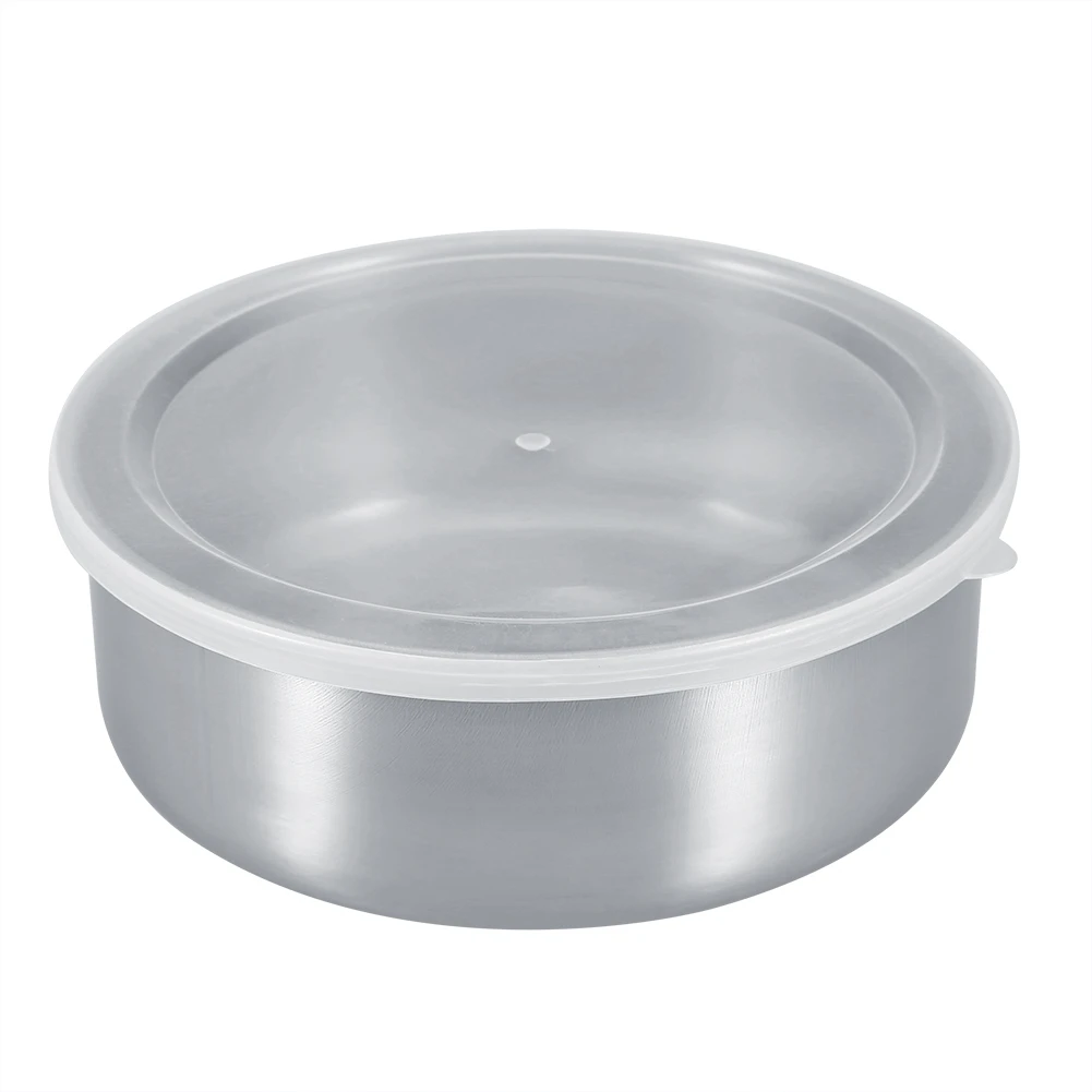 TOPINCN 5 единиц нержавеющая сталь кухонный контейнер для продуктов миска Bento коробка свежести с силиконовым уплотнением крышка уплотнение чаша коробка