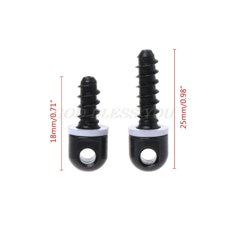 

2 Pcs/Set Sling Screw Quick Detach Stud Rifle Swivel Assembly Bolt Hunting Bases Hunting Accessories