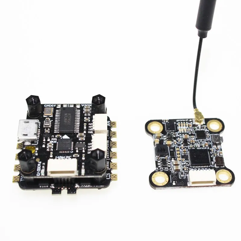 

HAKRC Mini F4 Flytower F4 Flight Controller Built In OSD 20A 4 IN 1 ESC BLHeli_S 200mw 48CH VTX For RC FPV Racing VS Holybro