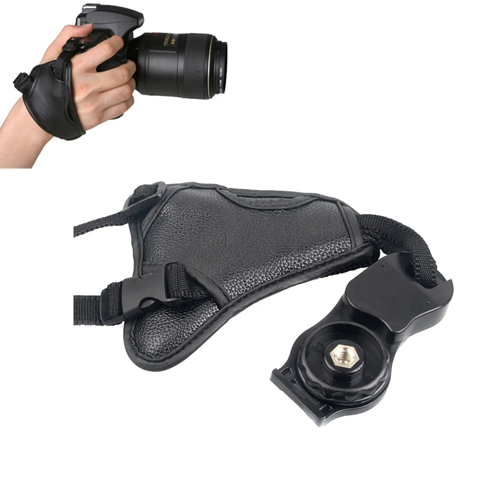PU ремешок для камеры ручной захват ремешок для Nikon Canon sony DSLR камеры аксессуары для фотосъемки