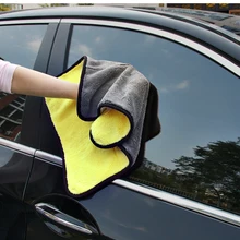 1 шт. 45x38 см, полотенце для чистки автомобиля, высококачественное мягкое полотенце из микрофибры, чистящая ткань для автомобиля, супер толстая ткань для чистки автомобиля