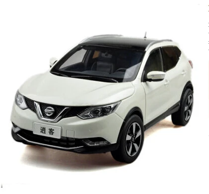 2015 New Nissan QASHQAI origin 1:18 car model alloy white luxury SUV kids toy collection Japan discast