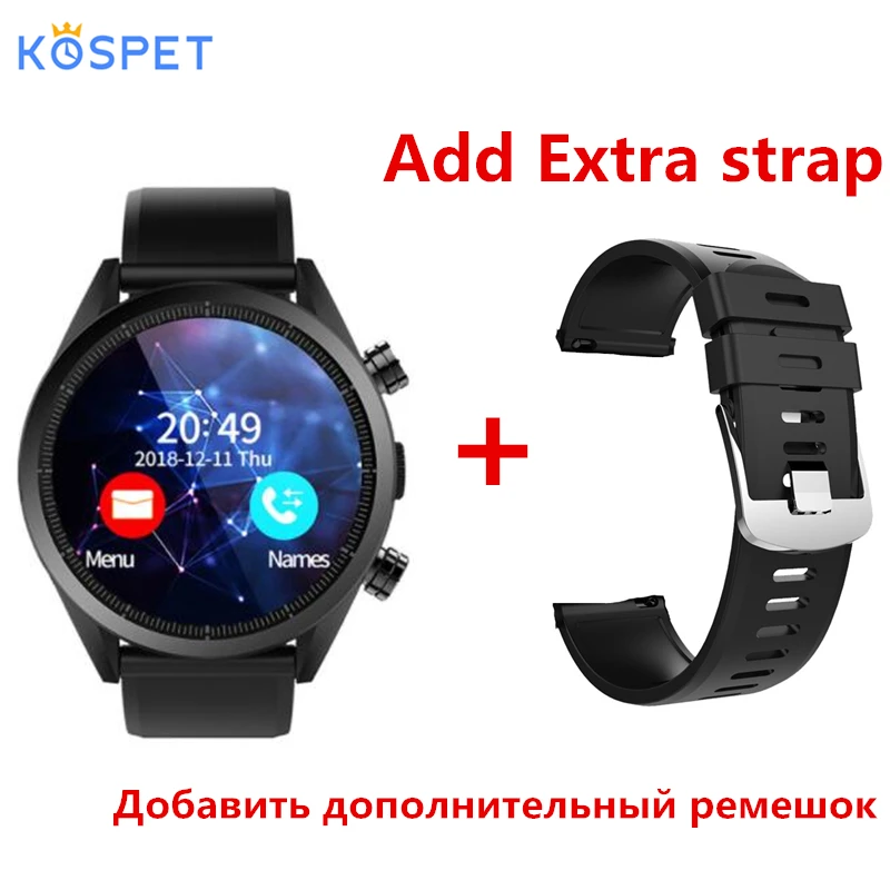 

Kospet Hope Android 7.1 Smartwatch 1GB+16GB Dual 4G 1.39" AMOLED WIFI/GPS/ 8.0MP Sim IP67 Waterproof MT6739 Smart Watch Phone