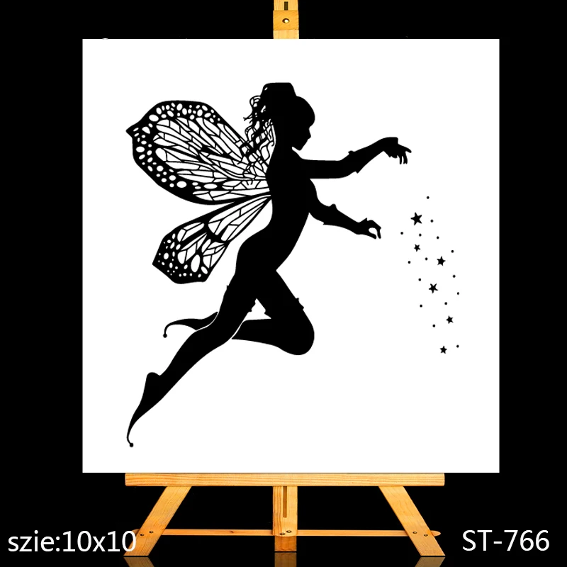 

ZhuoAng Dancing Elves Clear Stamps/Card Making Holiday decorations For scrapbooking Transparent stamps