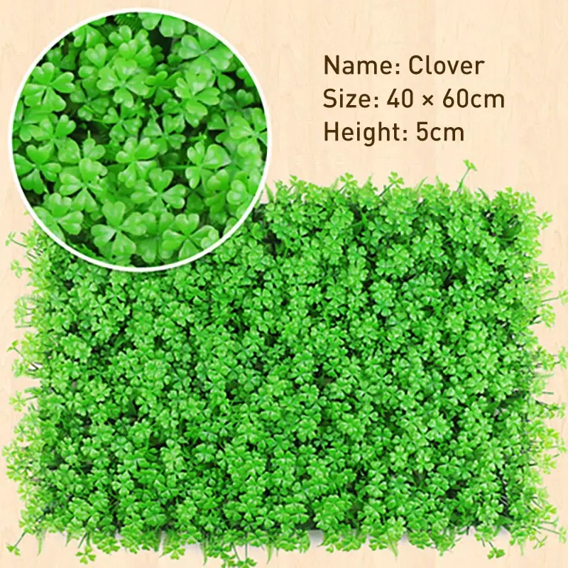 Искусственная трава зеленая посадка стены имитация растение для украшения стен гостиной фон цветок Eugali пластиковая лужайка балкон - Цвет: Style 15 1PCS