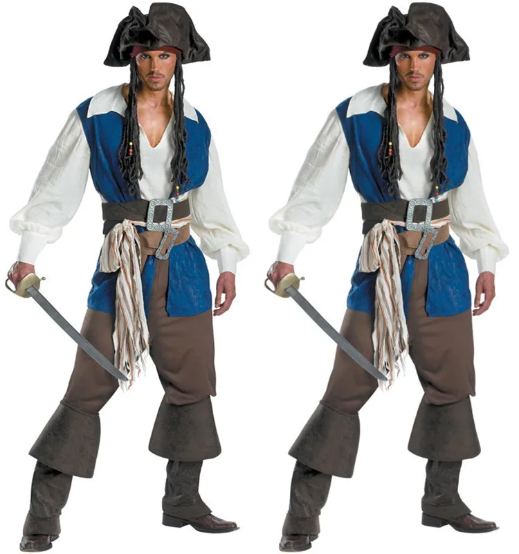 

Exit European Uniform 2017 Man Pirate Serve Pirate Captain Clothing Halloween Male Fund Game Serve