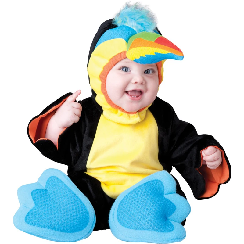 Cute Toddle Tiny Toucan Baby Animal Halloween Costume Cosplay