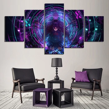 

5 Piece HD Cartoon Pictures Archer Fate Stay Night Game Poster Paintings FATE Anime Poster Canvas Art for Home Decor Wall Art
