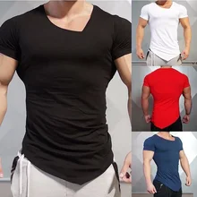 ZOGAA Quick Dry Sport Shirt Men Slim Fit Compression Top Short Sleeve O-neck Men Running T-Shirts Gym Training Sportswear 5color quick dry fitted round neck short sleeve color block spliced men s training t shirt