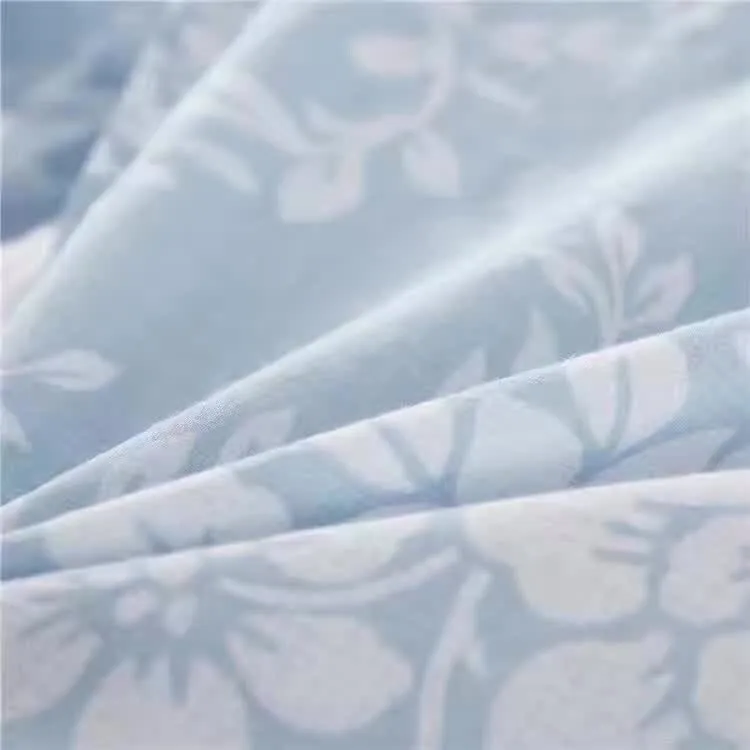 Корейское одеяло в деревенском стиле, хлопок, синее лоскутное одеяло с цветочным рисунком, 3 шт., покрывало, полный размер, покрывало