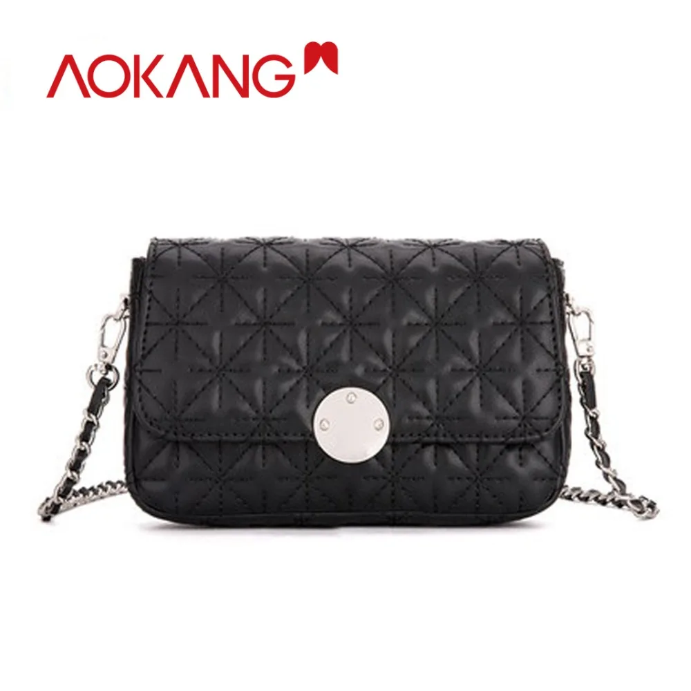 

AOKANG 2018 Summer women shoes small flaps for women fashion leisure beautiful handbags woman casual cross-body women bags
