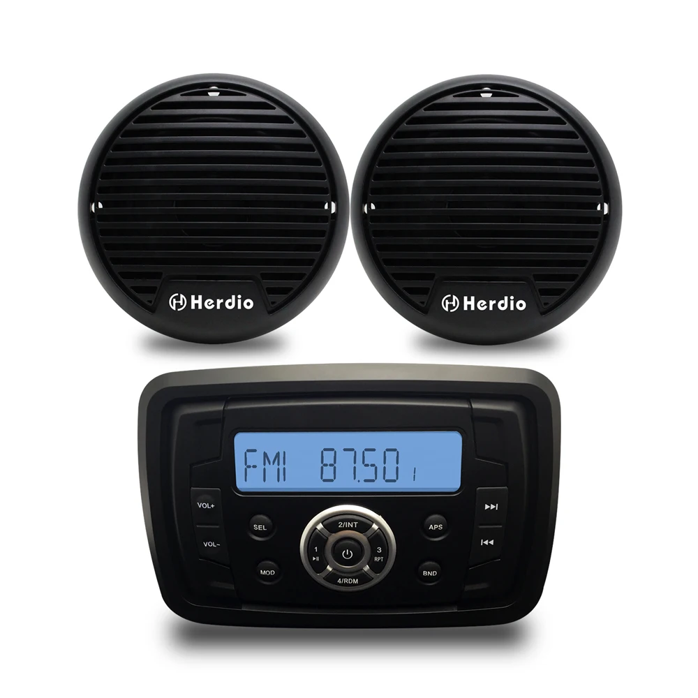 Bluetooth Marine FM AM Player 
