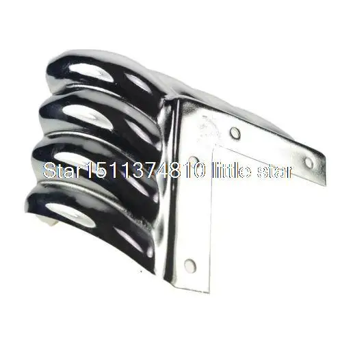 Set 2pcs 70mm Metal Furniture Cabinet Legs Tea Table Bed Chair Sofa Leg Feet