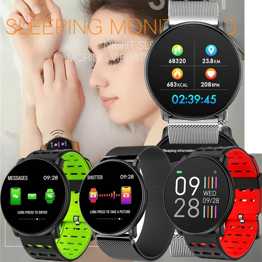 

New Smart Watch Heart rate Sleep monitoring Sport Bluetooth Bracelet Fitness Smart Watch 1.3inch TFT colorful display screen