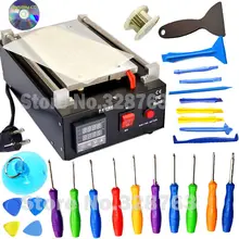 Мобильный телефон встроенный насос вакуумный металлический корпус стекло ЖК-экран сепаратор машина Макс 7 дюймов Seperator для ремонта