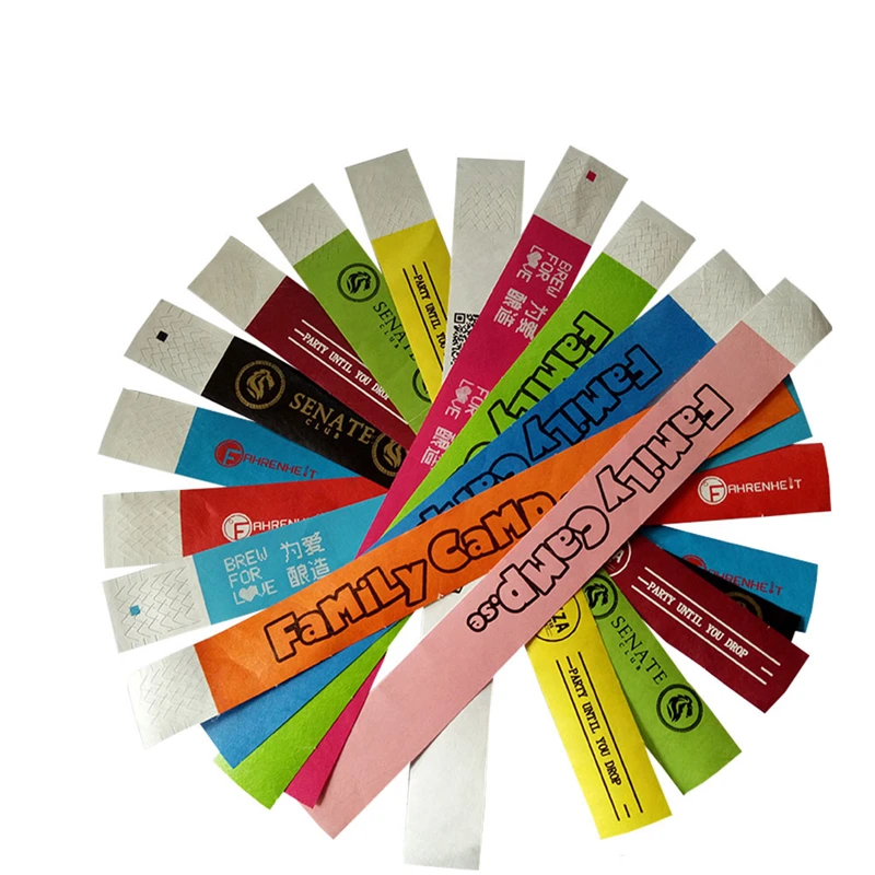 Tyvek wristband