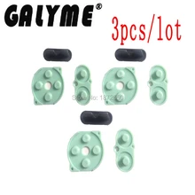 3 шт./компл. Проводящая резина колодок подходит для nintendogbc gameboycolor кнопка D-pad a b кнопки запуска пластик Корпус
