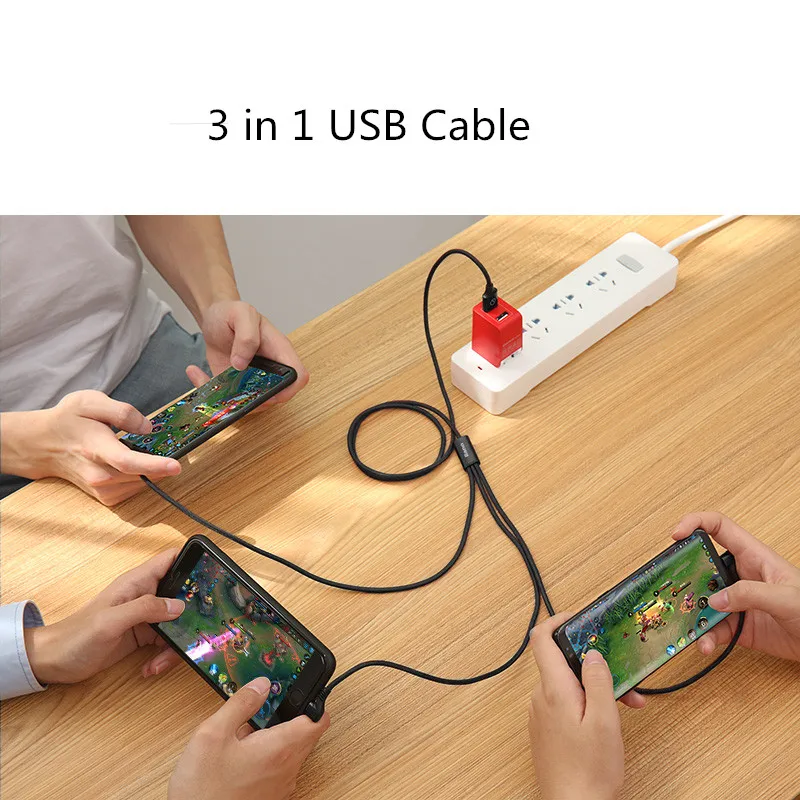 USB Cable 3 in 1 USB C Micro Cable USB 3.0 Extension Cable Fast Charge QC for Macbook Chromebook Huawei xiaomi Tablets oneplus USB Cable 3 in 1 USB C Micro Cable USB 3.0 Extension Cable Fast Charge QC for Macbook Chromebook Huawei xiaomi Tablets oneplus