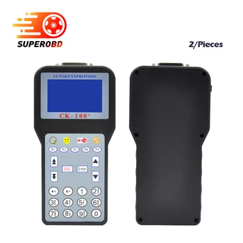 

2pcs /Lot CK100 CK-100 auto key programmer ck100 V99.99 The Latest Generation diagnostic tool DHL Free Shipping