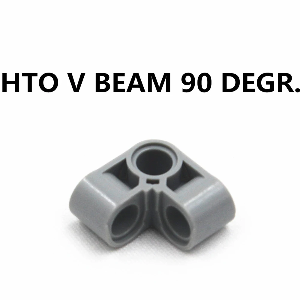 Самоблокирующиеся кирпичи строительные блоки MOC 20 шт. HTO V BEAM 90 DEGR. Совместимы с Lego