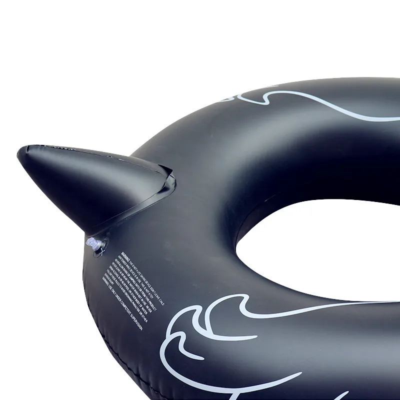 Белый, Черный лебедь бассейн Плавающий надувной плавательный круг водный матрас круг крутой Праздник Вечеринка игрушки Boia Piscina
