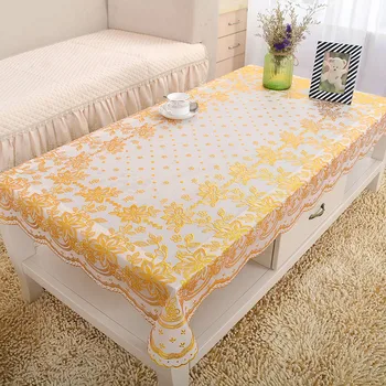 

PVC Waterproof Table Cloth Decorative Tablecloth Nappe Table Cover Party Wedding Table Cloth for Home Kitchen Tablecloth Mantel