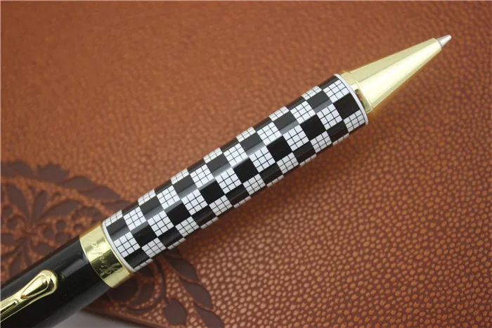 Jinhao 500 металлическая прочная шариковая ручка Вращающаяся ручка портативная шариковая ручка маленькая масляная ручка изысканный инструмент для письма